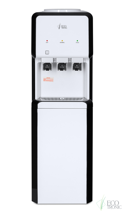 Кулер Ecotronic V33-LCE white-black со шкафчиком