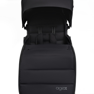 Коляска прогулочная Agex Mini LX Black (Черный)