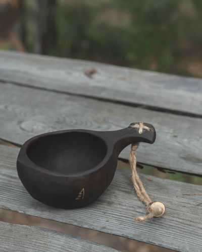 Wooden cup "#2 Classic" (Free Shipping Worldwide)