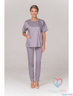 Брюки DR.SUPER "Stars" серые