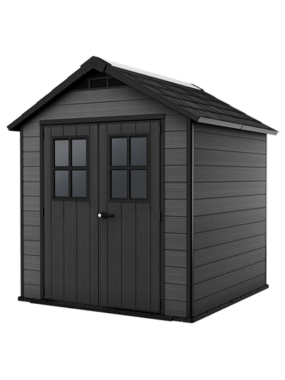 Сарай "Ньютон 757" (размеры 210 х 216 см), серый