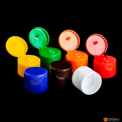 Резьбовой колпачок флип-топ "Кио" 24/410