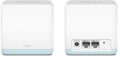 Бесшовный Mesh роутер MERCUSYS Halo H30 (2-pack) Белый