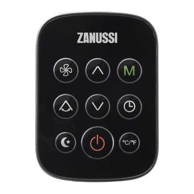 Кондиционер мобильный Zanussi Massimo Solar Black Wi-Fi ZACM-12 MS-H/N1 Black