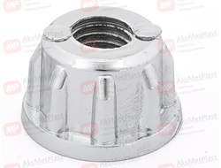 JOK-12 Втулка для ножки, колесной опоры системы Joker-Uno d=25 мм, цвет: хром