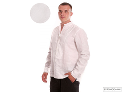 Рубашка мужская льняная Ремин