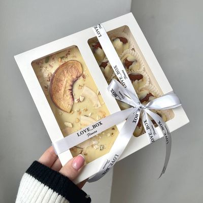 Набор из бельгийского шоколада белый