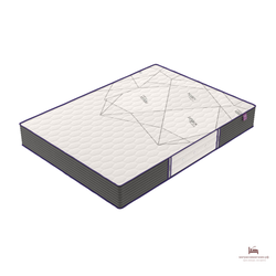 матрас  М2  модерн ВЕГАС/ средняя жёсткость/эффект памяти/ нагрузка 160 кг