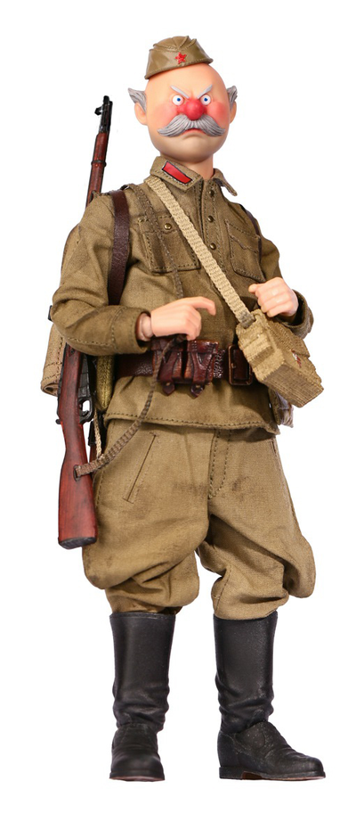 Красноармеец-крестьянин Виктор - Коллекционная ФИГУРКА 1/12 Bean Gelo Series The peasant class soldier Victor (BGS018) - POPTOYS