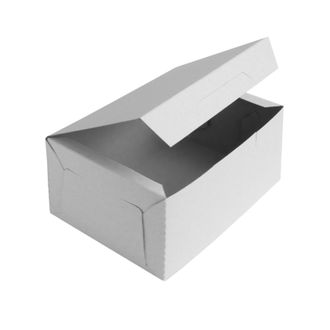 SALE Коробка кондитерская (ХЭ, белая), 200*140*80мм