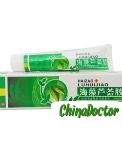 Натуральная паста из морских водорослей саргассум "Хайцзао Лухойцзяо" (Haizao Luhuijiao)