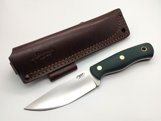 Нож Барибал сталь CPR микарта изумруд