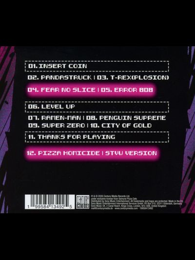 Samurai Pizza Cats - Press Start CD