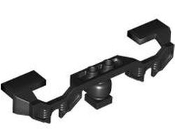 Train Motor 9V Decorative Side with Open Hub Points fits RC Train Motor - Stepped Ends, Black (2871b / 4493326)