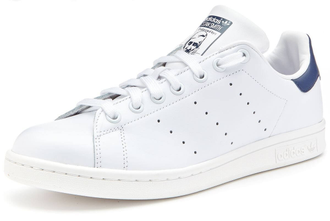 Adidas Superstar Smith Белые с синим/КОЖА (36-45) Арт. 007F