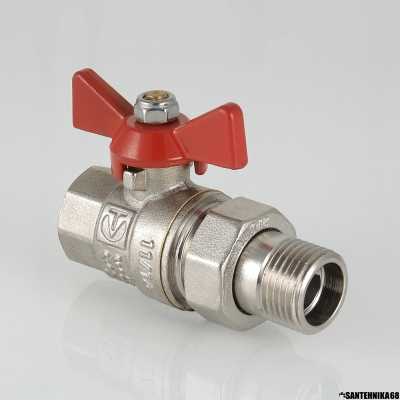 Кран шаровый с американкой Valtec 1/2 3/4 1 11/4 Валтек