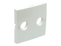 Efapel 90776 TGE, Лицевая панель розетки ТВ/Радио, лед