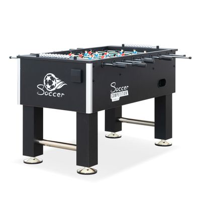 Игровой стол — футбол «Roma VIII» (140×76×87см, черный)