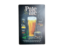 Металлическая табличка Pale Ale, 20х30 см