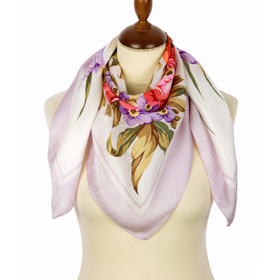 Павловопосадский платок Поцелуй солнца 1709-3