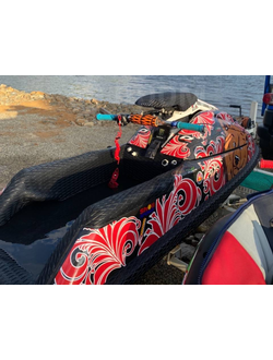 Наклейки на Гидроцикл Yamaha SuperJET хохлома 2009 #1438