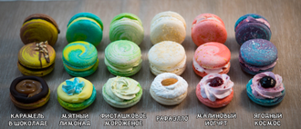 Свадебные macarons