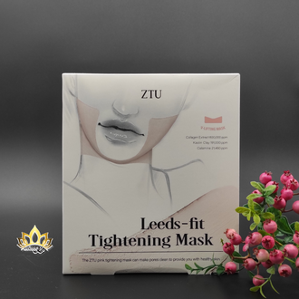 ZTU Комплекс корсетных масок для лифтинга и коррекции овала: маска для лица (5шт) + маска для зоны подбородка (5шт)