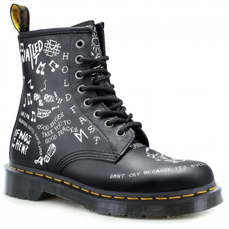 Ботинки Dr.Martens 1460 Scribble черные