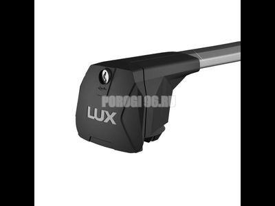 Багажник на крышу автомобиля LUX SCOUT-2 серый для Haval H5 II 2023- на интегрированные рейлинги
