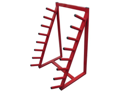 Стойка для бодибаров 8 уровней цельносварная