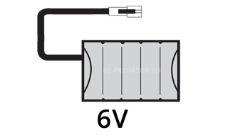 АККУМУЛЯТОР 6V NI-MH/CD