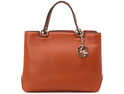 Сумка MICHAEL KORS Jet Set Travel однотонная (Оранжевая)