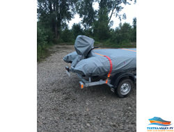 Тент на лодку Солар 420 Jet Tunel 2015 (Р)