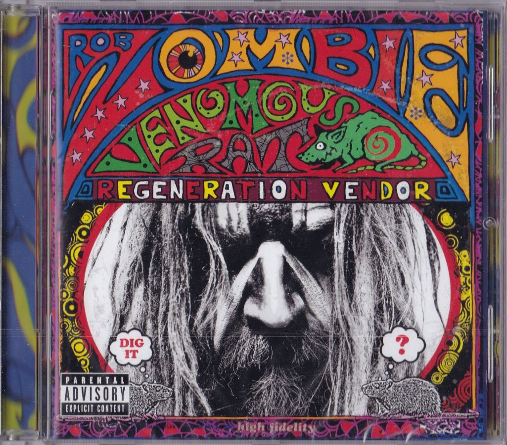 Купить Rob Zombie – Venomous Rat Regeneration Vendor в интернет-магазине "Музыкальный прилавок"