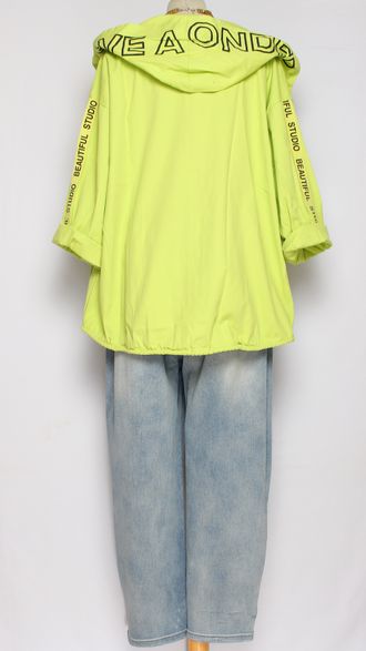 Ветровка  "STUDIO" лайм р.48-52