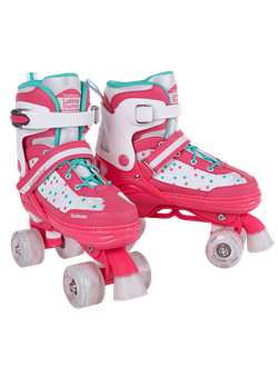 Роликовые коньки квады Tech Team Latina District розовый