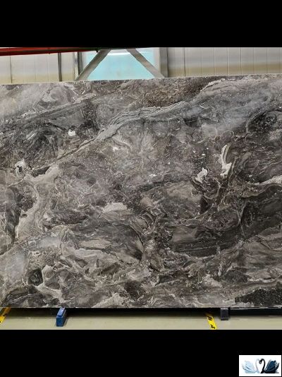 Керамогранит Italica Ocean Singular Graphite 60х120 см графитовый полированный