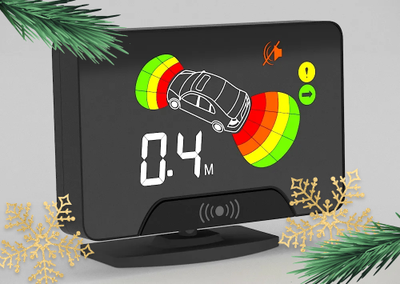 LCD-18  (Парктроник - 8 датчиков)