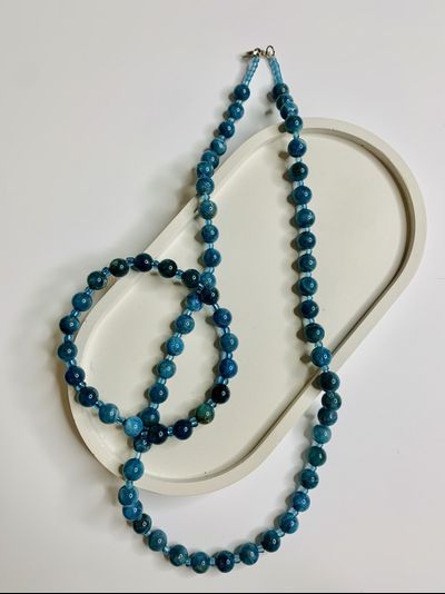 Бусы из апатита