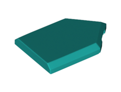 Tile, Modified 2 x 3 Pentagonal, Dark Turquoise (22385 / 6328050)