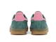 Adidas Gazelle Indoor Collegiate Green Lucid Pink сзади