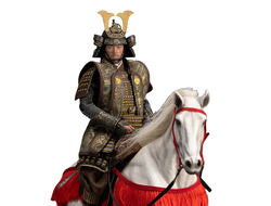 Дайме Ёси Торанага, делюкс версия - Коллекционная фигурка 1/12 SCALE Palm Collection Shogun DX Horse & Banner Edition (DA001B) - D12TOYS