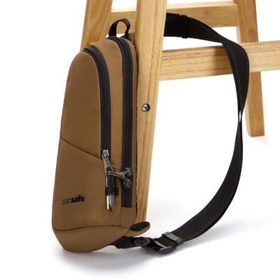Pacsafe Vibe 150 Sling Pack Tan