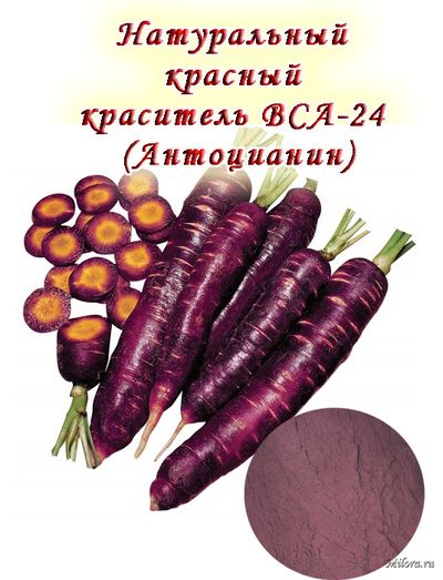 Натуральный краситель антоцианин BCA-24. Milora.ru