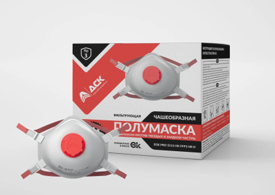 Чашеобразный респиратор DSK PRO 5512 НК