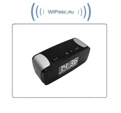 WiFi видеоняня/охранная видеокамера с информатором времени, температуры и влажности в помещении, с DVR, Full HD (TinyCam)