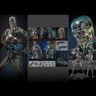 ПРЕДЗАКАЗ - Терминатор-эндоскелет (Terminator 2: Judgment Day) - Коллекционная фигурка 1/6 Endoskeleton (Battle Damaged Version) (MMS840D77) - Hot Toys ?ЦЕНА: 59800 РУБ.?
