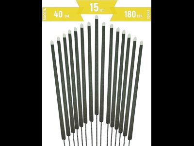 Набор бенгальских огней на свадьбу 40 см ТР151-5П