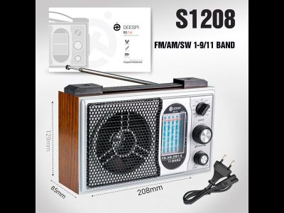 Радиоприемник deespi RE-14 AM/FM/SW