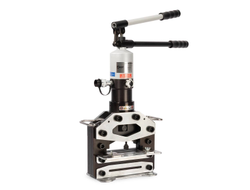 Пресс гидравлический для резки шин автономный ШРА-150V серия NEO (шинорез) гильотинный с V-образным лезвием